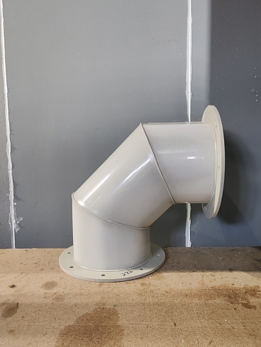 Пластиковые воздуховоды круглого сечения из полипропилена