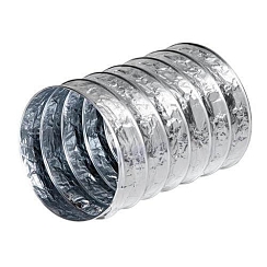 Гибкий воздуховод для вентиляции неизолированный 100 мм купить в Москве