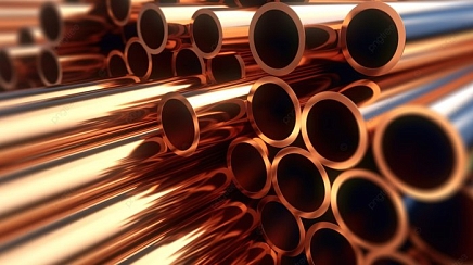 Труба медная 41,27х1,5х3000 мм (1 5/8"), "ST", EN, отрез