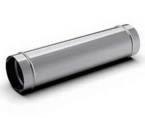 Воздуховод круглого сечения из нержавеющей стали прямой AiSi 321 0,8 мм