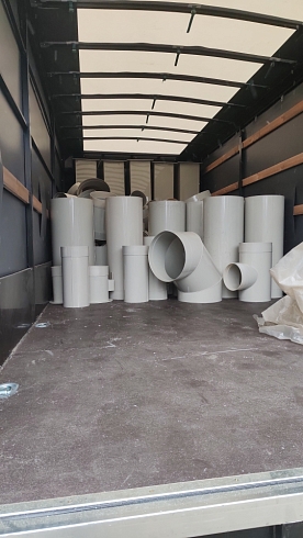 Пластиковые воздуховоды круглого сечения из полипропилена